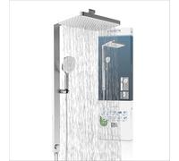 Schütte LA PALMA Pommeau de Douche Colonne Effet Pluie - Chromée