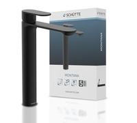 Schütte Montana Robinet de Lavabo Salle de Bain - Bec Haut, Mitigeur