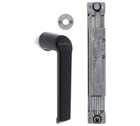SCHÜCO 234007 234036 234004 Kit de poignée enfichable pour boîte de vitesses 23 + rosace pour fenêtre en métal