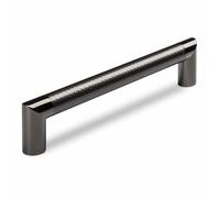 SCHÜCO ALU COMPETENCE Poignée de meuble Arnold Ø 16 mm Poignée de tiroir Poignée de commode BA 160 mm Gunmetal moleté