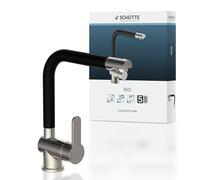 Schütte Mitigeur Évier Rio - Inox Noir Mat