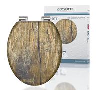 Schütte 80124 Solid Wood Abattant WC, Motif