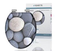 Schütte 80130 Grey Stones Abattant WC, Motif