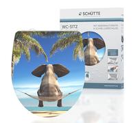 Schütte 82580 Happy Elephant Abattant WC, Motif