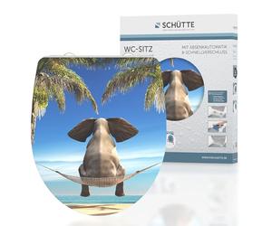 Schütte 82580 Happy Elephant Abattant WC, Motif