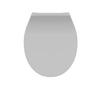 Schuette Siège de toilette SLIM 82702 - Abaissement automatique Duroplast Gris