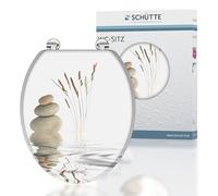 Schütte BALANCE 80022, Abattant WC avec noyau en bois (MDF), motif imprimé sur 3 faces, compatible avec la majorité des cuvettes WC