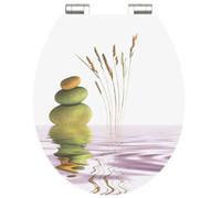 SCHÜTTE Siège de toilette avec fermeture en douceur BALANCE MDF