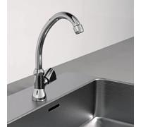 SCHÜTTE Carneo 37970 Robinet d'eau Froide pour Eau Froide avec Robinet pivotant Chromé