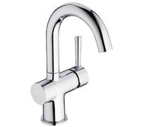 Schütte 79010 Cornwall Robinetterie de lavabo avec Bec Haut et Excentrique-Mitigeur monocommande-Chromée