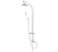 Schütte Ensemble de Douche Madagaskar - Blanc-Chrome