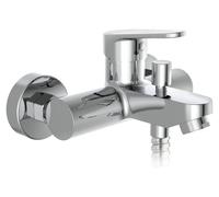 Schütte FUTURA Mitigeur de bain, monocommande avec raccord pour flexible de douche Mitigeur de bain