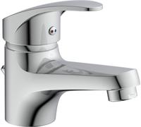 SCHÜTTE ORAZI Robinetterie basse pression, robinetterie de lavabo avec tirette, robinet de salle de bain chromé