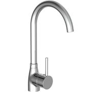 SCHÜTTE Robinet de cuisine MANETTI, robinet pivotant à 360° pour cuisine, mitigeur de cuisine, robinet d'évier en chrome