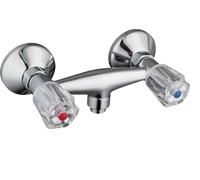 SCHÜTTE Robinetterie de douche SAVINO, robinet de salle de bain, mitigeur de douche chromé