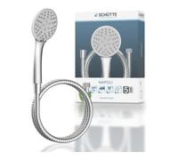 SCHÜTTE SCHÜTTE NAPOLI Ensemble de douchette à main chrome Quantité:1