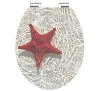 SCHÜTTE Siège WC RED STARFISH - MDF