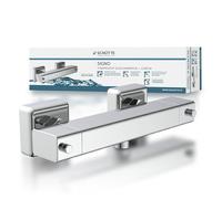 SCHÜTTE SIGNO 52485 Robinet de douche thermostatique avec protection anti-brûlure à 38 °C Chromé