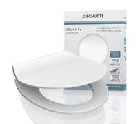 Abattant WC extra fin en duroplast SLIM avec frein de chute Blanc