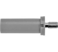 Schützinger SFK 8465 Ni / M4 / 7 / GR Connecteur à visser à ressort de sécurité gris 1 pc(s)