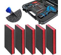 Schuimplaat, 3 pièces, feuilles de mousse pour boîtes à outils