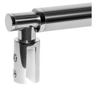 Schulte barre de fixation murale pour paroi de douche 6-8 mm, barre de renfort extensible, barre universelle, aspect chromé