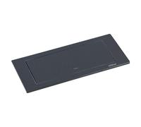 EVOline Élément de prise BackFlip USB-C – 2x Schuko, chargeur USB‑C, à fleur H2,6 mm, noir mat