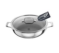Schulte-Ufer ASTRAL 64454-923-32 Sauteuse en acier inoxydable avec structure de surface Universus 32 cm