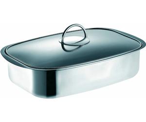 Schulte-Ufer Braisière à vue polyvalente Easy, Multibraisière, Acier inoxydable 18/10, 36 cm, 6 L, 67049-36