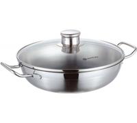 Schulte-Ufer braisière Profi-Line i, couvercle inclus, braisière, acier inoxydable 18/10, 32 cm, 6452-941-32 i