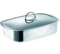 Schulte-Ufer Cocotte à couvercle transparent, Multibraisière, Acier inoxydable 18/10, 42x27 cm, 6 L, 67048-36