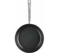 Schulte-Ufer poêle à frire Edena, Green Life, acier inoxydable 18/10, argenté / noir, 24 cm, 6876-24