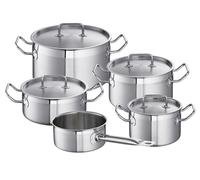 Schulte-Ufer Profi-Line i Set de casseroles Meister, 5 pièces, casserole, cocotte, casseroles, acier inoxydable, set 481