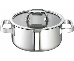 Schulte-Ufer Rio i Cocotte avec couvercle, casserole, pot, acier inoxydable, 20 cm, 6906-20 i