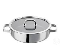 Schulte-Ufer Rio i Poêle à frire avec couvercle, poêle, cocotte, acier inoxydable, 28 cm, 6957-989-28 i