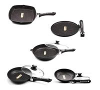 SCHUMANN PROFESSIONNEL POÊLES 24/28/32 CM, GRILL ET CRÊPIÈRE 28 CM