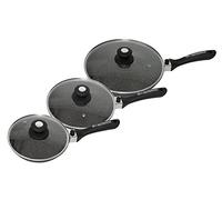 SCHUMANN PROFESSIONNEL SLO0000042 Poêle 3 Pièces Moove Black Diamètre 20/24/28 cm