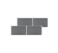 Schutting 699x106 cm HKC grijs3053249