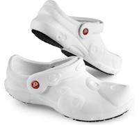 Schu'zz Schuzz Hommes Sabot Chaussures de travail PRO Homme uni CE 20347 Blanc / Blanc EUR 45