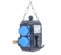 Schwabe 60732 Borne d'énergie I+, avec Raccord d'air comprimé, IP44 Extérieur (Import Allemagne)