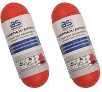 Schwabe Boîtier de Sécurité Fiche et Prise 2PT+T Protection contre les Influences Extérieures Parfait en Extérieur Avec Crochet de Suspension Pratique Rouge I 48707 (Lot de 2)