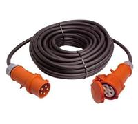Schwabe Extension CEE 25 Mètres H07RNF 5G6 400V, 32Ampère, 5 Pôles IP44 Utilisation en Extérieur | 61028