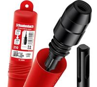 SCHWABENBACH® Adaptateur SDS Plus vers SDS Max - Raccord pour Forets Béton & Burins - Compatible Marteau Perforateur & Marteau Piqueur - Acier Trempé 60Si2Mn - Qualité Premium Durable