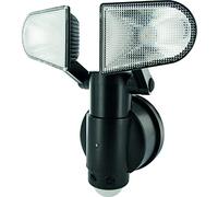 Schwaiger LED220 011 LED Capteur//Mouvement Lampe de Sécurité avec deux lampes, plastique, noir, 17,5 x 22,5 x 15,5 cm