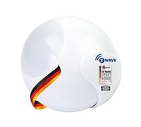 SCHWAIGER ZHS06 Capteur Multifonctionnel Z-Wave Détecteur de Mouvement température luminosité Vibration Alarme Surveillance Smart Home Capteur 4en1 Contrôle par Application Passerelle nécessaire
