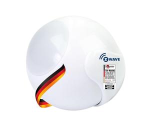 SCHWAIGER ZHS06 Capteur Multifonctionnel Z-Wave Détecteur de Mouvement température luminosité Vibration Alarme Surveillance Smart Home Capteur 4en1 Contrôle par Application Passerelle nécessaire