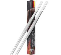 Schwertkrone Set de 2 Pinces de Cuisine en Acier Inox - Ergonomiques, pour BBQ, Cuisson et Grill, Facile à Nettoyer