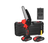 Scie à arbre électrique, puissance 21V, rechargeable & utilisable d'une seule main, CRIMSON, EU