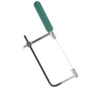 Scie à Archet en U Compacte pour Bijoux et Modélisme, Coupe Précise | Bois et Métal, Design Pratique et Polyvalent, Format Portable Vert, pour Bricolage et Menuiserie