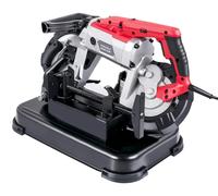 Scie à bande, moteur puissant, vitesse de coupe réglable, base en alliage